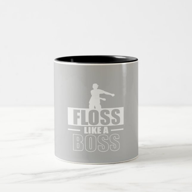 Taza Bicolor Seda como Boss (Centro)
