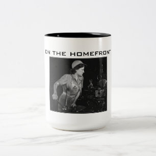 Taza Bicolor Segunda Guerra Mundial - En la guarnición de bebid
