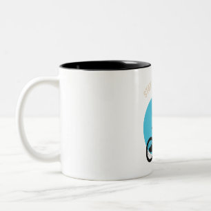 Taza Bicolor Seguridad de bicicletas para niños: manténganse sú