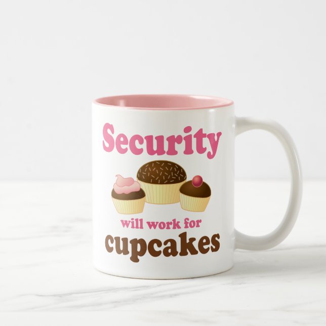 Taza Bicolor Seguridad divertida (Derecha)