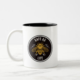 Taza Bicolor Seguro como la vida