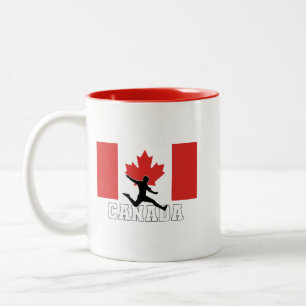 Taza Bicolor Selección de Fútbol de Canadá