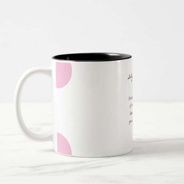 Taza Bicolor Self-Love Quote Mug (Izquierda)