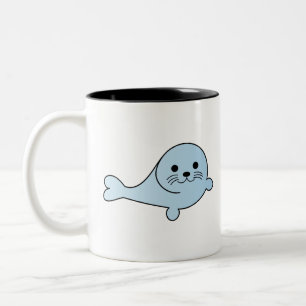 Taza Bicolor Sello de Bebé Adorable