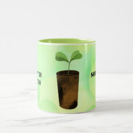 Taza Bicolor Sembrar una semilla