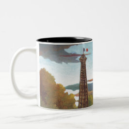 Taza Bicolor Sena Rousseau y Torre Eiffel al atardecer