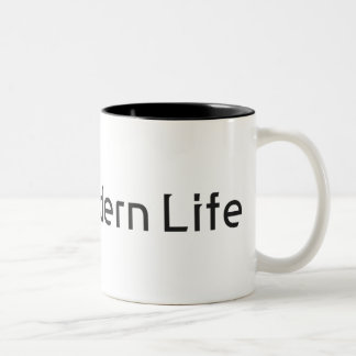Taza Bicolor Sencilla Mug Blanca y Negra - Tu Vida Moderna