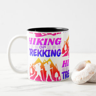 Taza Bicolor Senderismo o senderismo