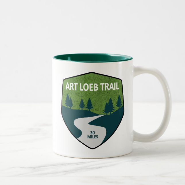 Taza Bicolor Sendero Art Loeb Carolina del Norte (Derecha)