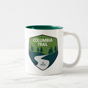 Taza Bicolor Sendero Columbia Nueva Jersey