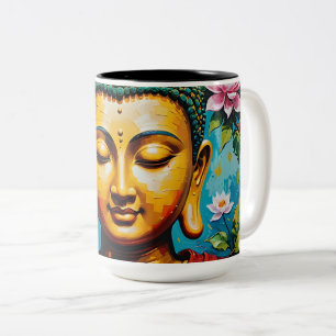 Taza Bicolor Sendero de Buda
