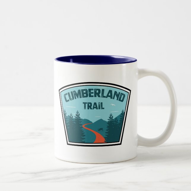 Taza Bicolor Sendero de Cumberland Tennessee (Derecha)
