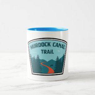 Taza Bicolor Sendero del Canal de Murdock Utah