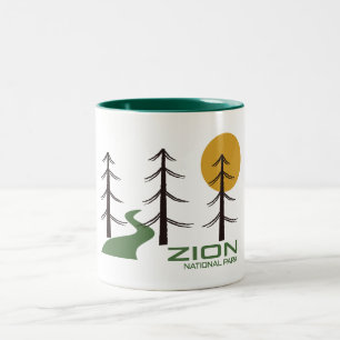 Taza Bicolor Sendero del Parque Nacional de Zion
