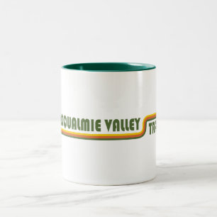 Taza Bicolor Sendero del Valle de Snoqualmie Estado de Washingt