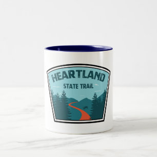 Taza Bicolor Sendero estatal Heartland