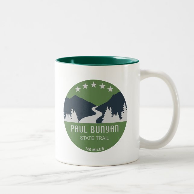 Taza Bicolor Sendero Estatal Paul Bunyan (Derecha)