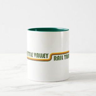 Taza Bicolor Sendero ferroviario Kettle Valley Columbia Británi