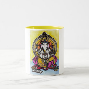 Taza Bicolor Señor Ganesha