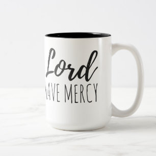 Taza Bicolor Señor Have Mercy