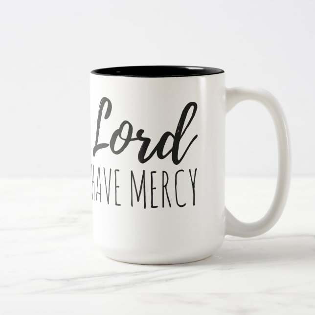 Taza Bicolor Señor Have Mercy (Derecha)