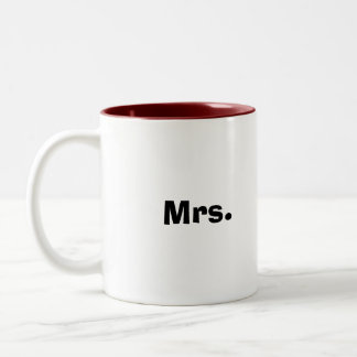 Taza Bicolor Señora