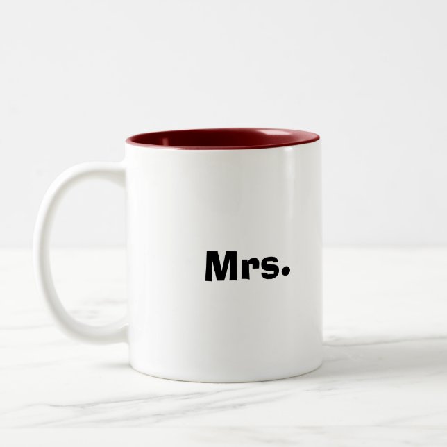 Taza Bicolor Señora (Izquierda)