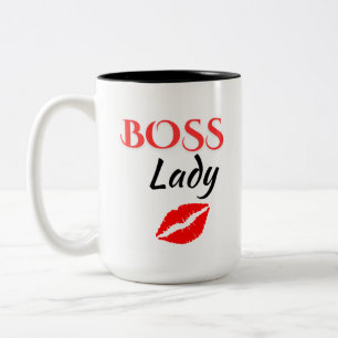 Taza Bicolor Señora del Jefe