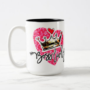 Taza Bicolor Señora del Jefe