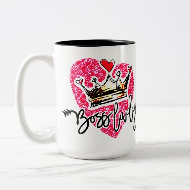 Taza Bicolor Señora del Jefe (Izquierda)