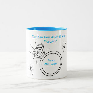Taza Bicolor Señora futura CoffeeMate
