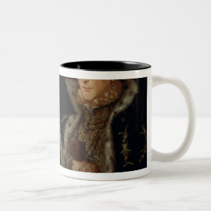 Taza Bicolor Señora Maria Nevill y su hijo Gregory Fiennes