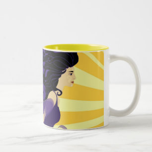 Taza Bicolor Señora Night