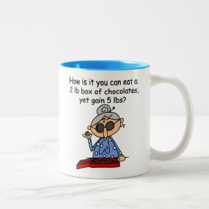 Taza Bicolor Sentido del chocolate