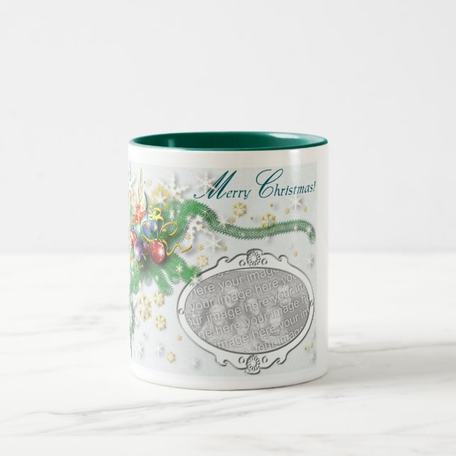 Taza Bicolor Sentimiento del navidad (Centro)