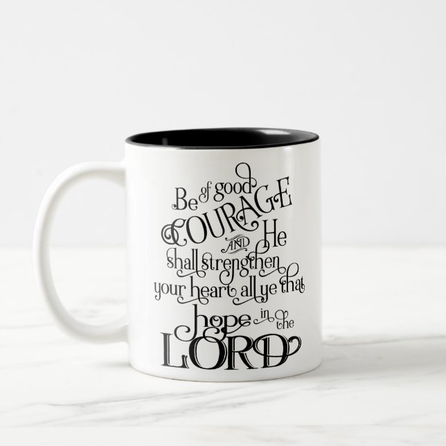 Taza Bicolor Ser de buen valor (Izquierda)