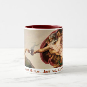 Taza Bicolor Ser humano inmediato
