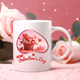 Taza Bicolor ¿Ser mi San Valentín? - Abrazo del amor