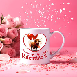 Taza Bicolor ¿Ser mi San Valentín? - Amablemente Unidos