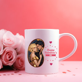 Taza Bicolor ¿Ser mi San Valentín? - Flecha de Cupido