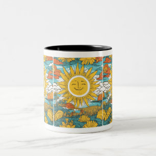 Taza Bicolor Ser optimista