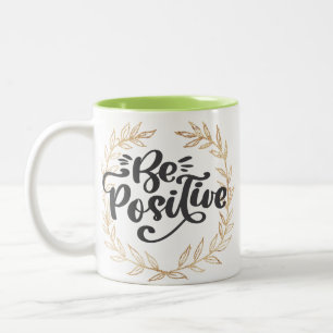 Taza Bicolor Ser positivo