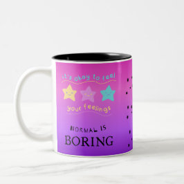 Taza Bicolor Ser unicornio