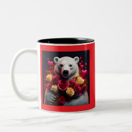 Taza Bicolor Serás Mi Valentín