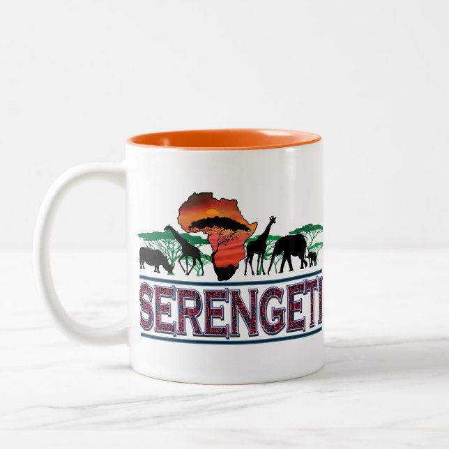 Taza Bicolor Serengeti (Izquierda)