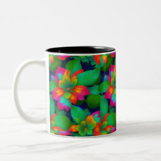 Taza Bicolor Serenidad de la Naturaleza: Termo Tumbler a prueba