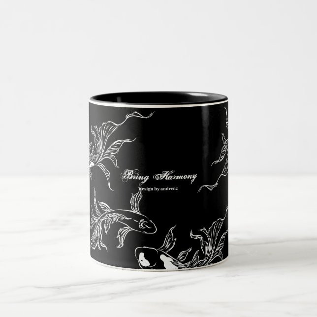 Taza Bicolor Serenity Koi Art (Centro)