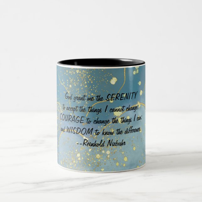 Taza Bicolor Serenity Prayer Mug (Centro)