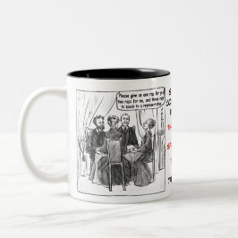 Taza Bicolor Serie de las DESPUÉS-PALABRAS - SIR ARTHUR CONAN