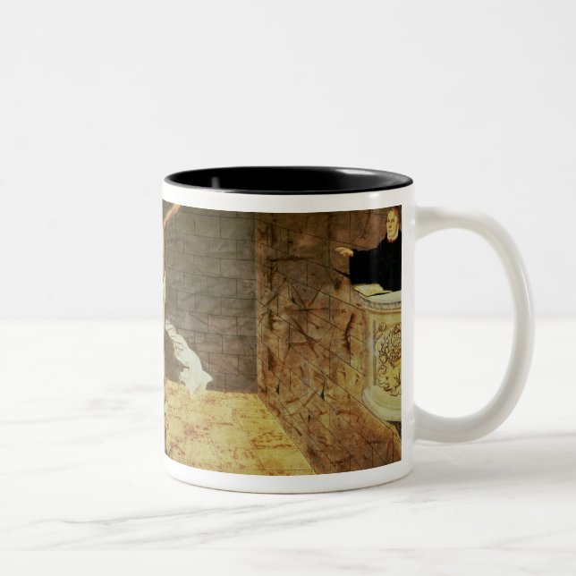 Taza Bicolor Sermón de Martin Luther (Derecha)